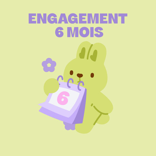 Abonnement 6 mois - illustration SHOKU